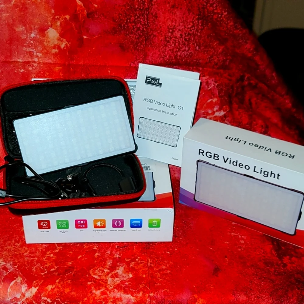 Pixel RBG Video Light- NIB